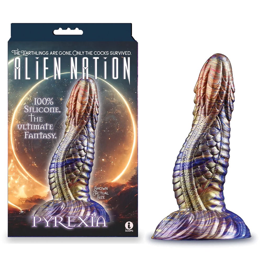 Alien Nation - Pyrexia - Metallic 17.8 cm Fantasy Dong at NZ & Australia’s Mega Adult Toy Store