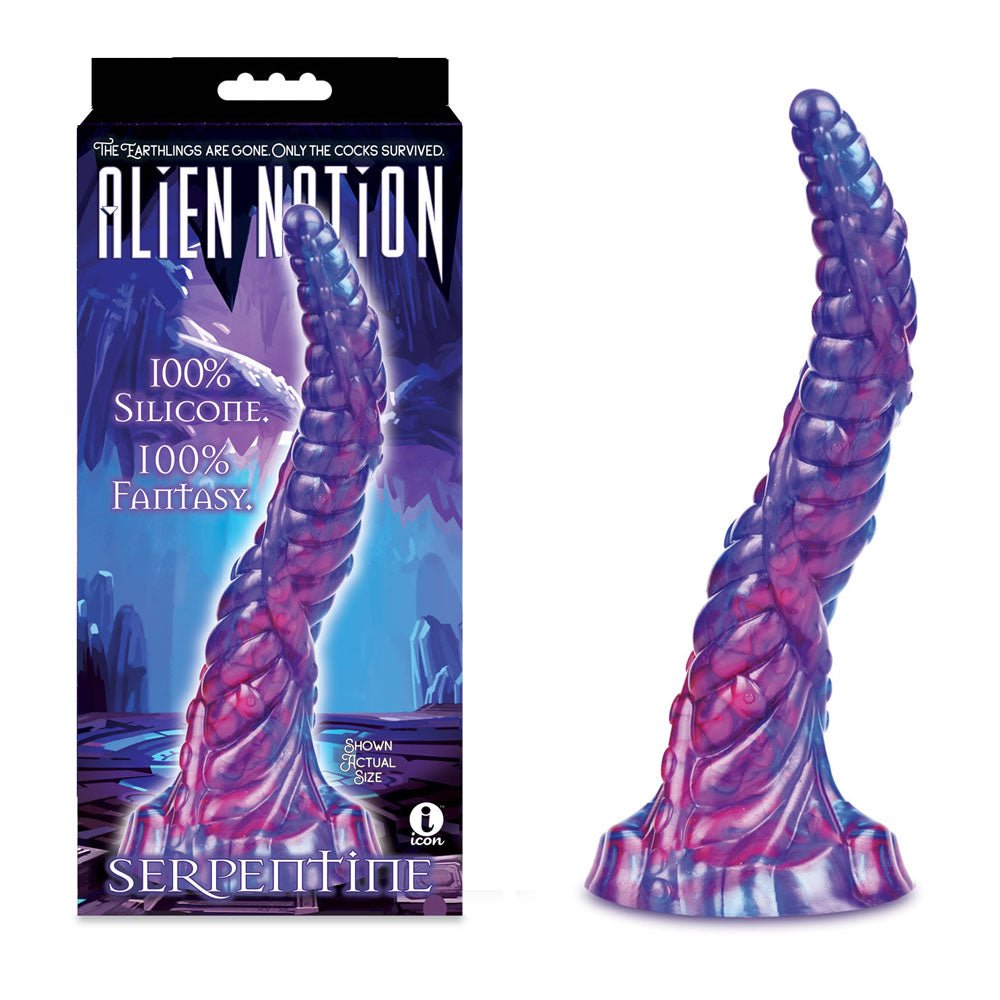 Alien Nation - Serpentine - 30 cm Fantasy Dong at NZ & Australia’s Mega Adult Toy Store