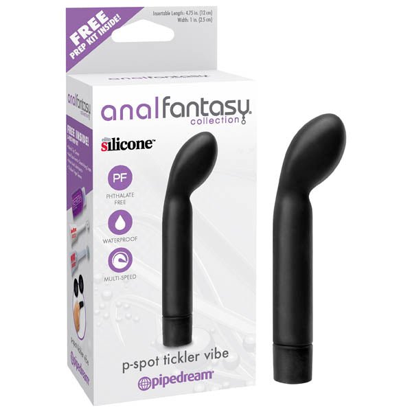 Anal Fantasy Collection P - spot Tickler Vibe - 12 cm (4.75'') Prostate Vibrator at NZ & Australia’s Mega Adult Toy Store