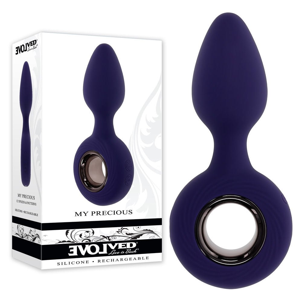 Evolved MY PRECIOUS - 12.7 cm USB Rechargeable Vibrating Butt Plug at NZ & Australia’s Mega Adult Toy Store